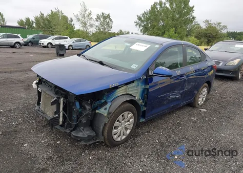 2021 Hyundai Accent Se из США, поврежденный, VIN 3KPC24A6XME148817